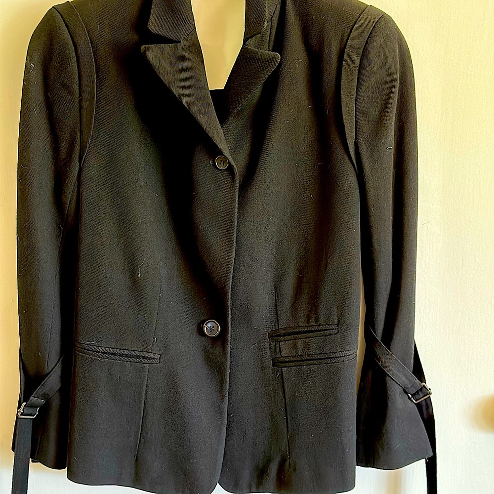 Ann Demeulemeester black jacket